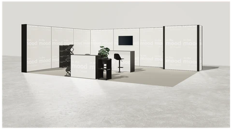 Stoisko w systemie M100 LED