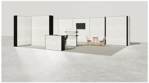Stoisko w systemie M100 LED