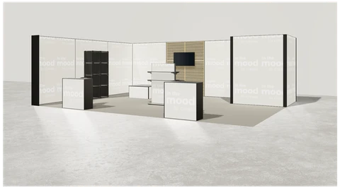 Stoisko w systemie M100 LED