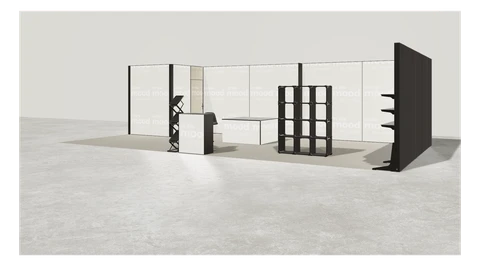 Stoisko w systemie M100 LED