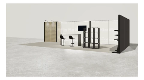 Stoisko w systemie M100 LED