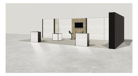 Stoisko w systemie M100 LED