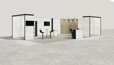 Stoisko w systemie M100 LED