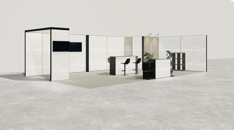 Stoisko w systemie M100 LED