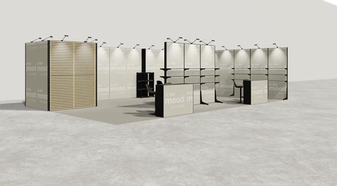 Stoisko w systemie M50