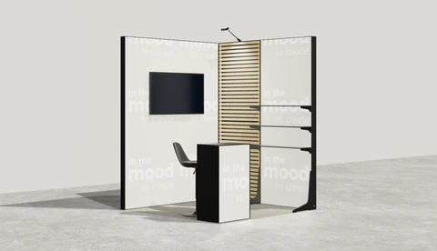 Stoisko w systemie M100 LED
