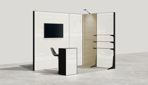 Stoisko w systemie M100 LED