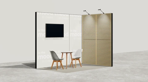 Stoisko w systemie M100 LED