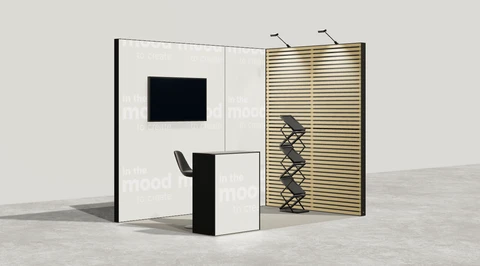 Stoisko w systemie M100 LED