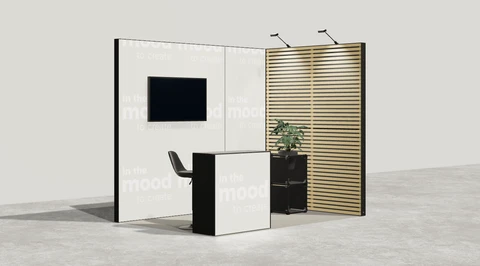 Stoisko w systemie M100 LED