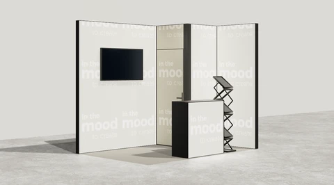 Stoisko w systemie M100 LED