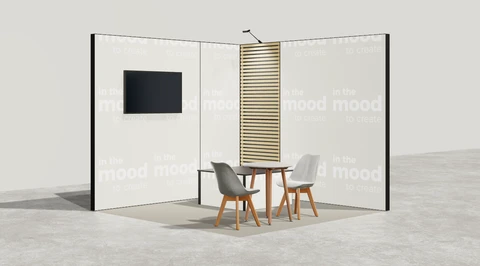 Stoisko w systemie M100 LED