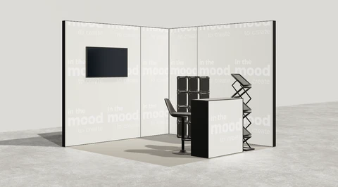 Stoisko w systemie M100 LED