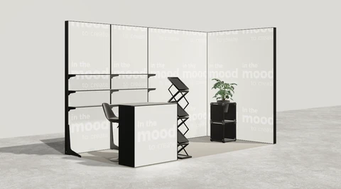 Stoisko w systemie M100 LED