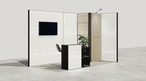 Stoisko w systemie M100 LED