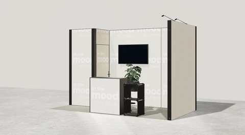 Stoisko w systemie M100 LED