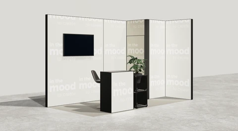 Stoisko w systemie M100 LED