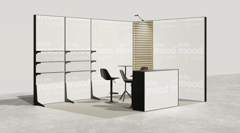 Stoisko w systemie M100 LED
