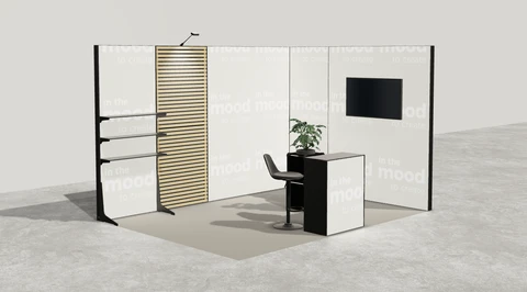 Stoisko w systemie M100 LED