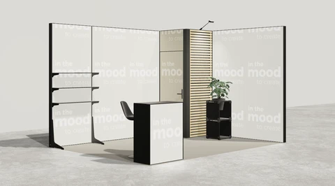 Stoisko w systemie M100 LED