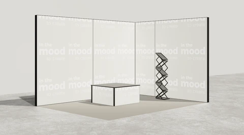 Stoisko w systemie M100 LED