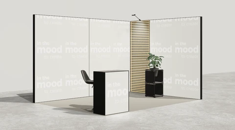 Stoisko w systemie M100 LED