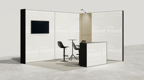 Stoisko w systemie M100 LED