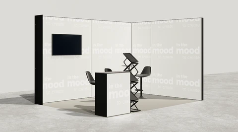 Stoisko w systemie M100 LED