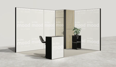 Stoisko w systemie M100 LED