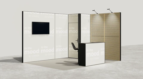 Stoisko w systemie M100 LED