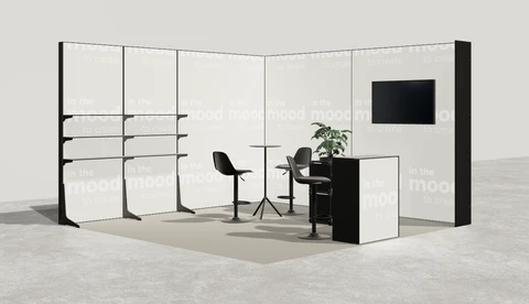Stoisko w systemie M100 LED