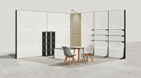 Stoisko w systemie M100 LED