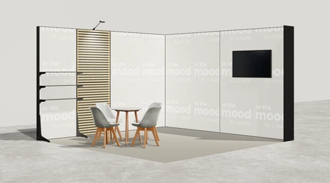 Stoisko w systemie M100 LED