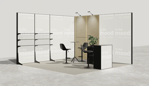 Stoisko w systemie M100 LED