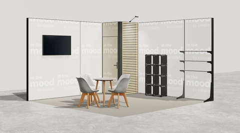 Stoisko w systemie M100 LED