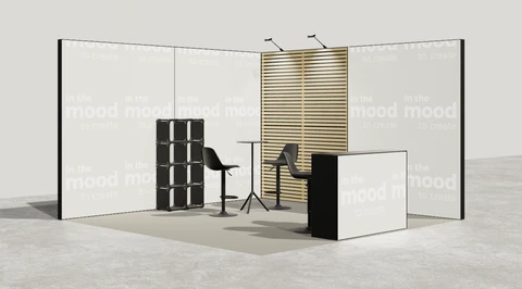 Stoisko w systemie M100 LED