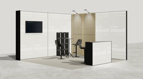 Stoisko w systemie M100 LED