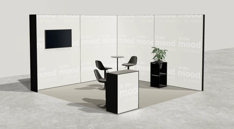 Stoisko w systemie M100 LED