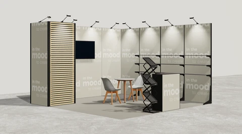 Stoisko w systemie M50