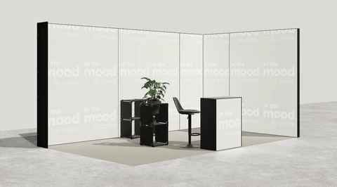 Stoisko w systemie M100 LED