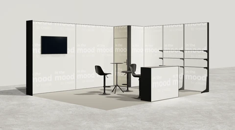 Stoisko w systemie M100 LED