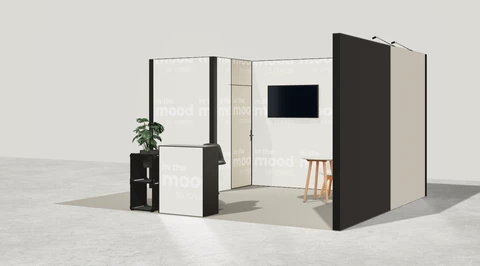 Stoisko w systemie M100 LED