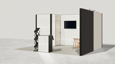 Stoisko w systemie M100 LED