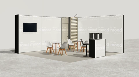 Stoisko w systemie M100 LED