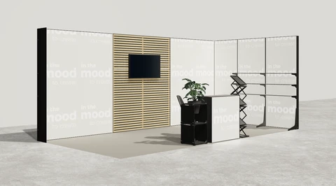 Stoisko w systemie M100 LED