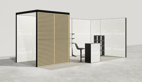 Stoisko w systemie M100 LED