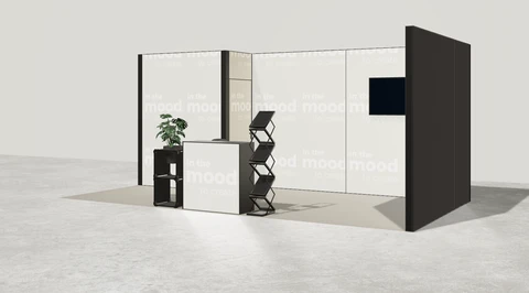 Stoisko w systemie M100 LED