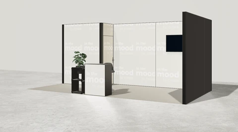 Stoisko w systemie M100 LED