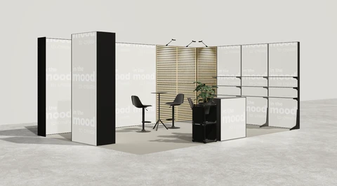 Stoisko w systemie M100 LED