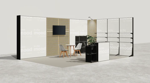Stoisko w systemie M100 LED